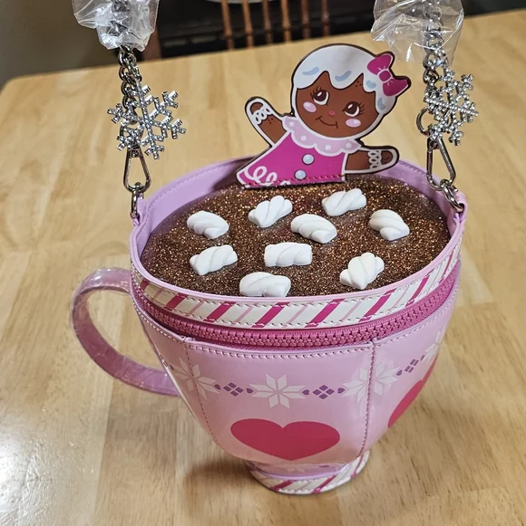 New✨️Heart Teacup Hot Cocoa Purse - Picture 12 of 12